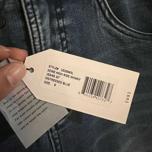 Universal Standard Seine High Rise Skinny Jean - Picture 8 of 16